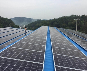 黃山市蜂具廠(chǎng)78.8KW電站